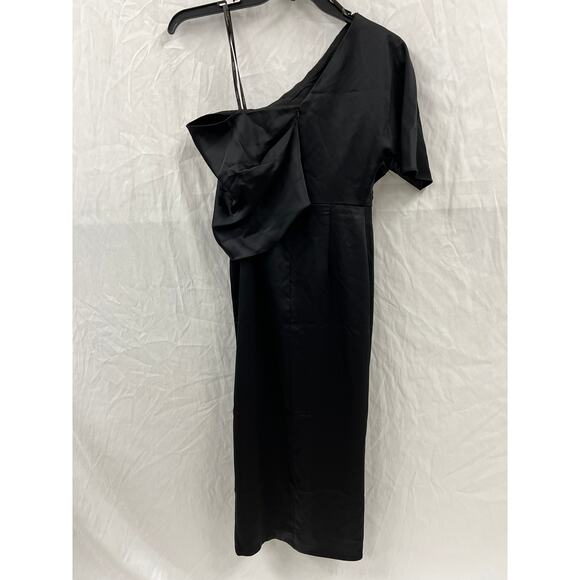 NWT Theia Rayna One Shoulder Gown size 0 - Picture 4 of 6